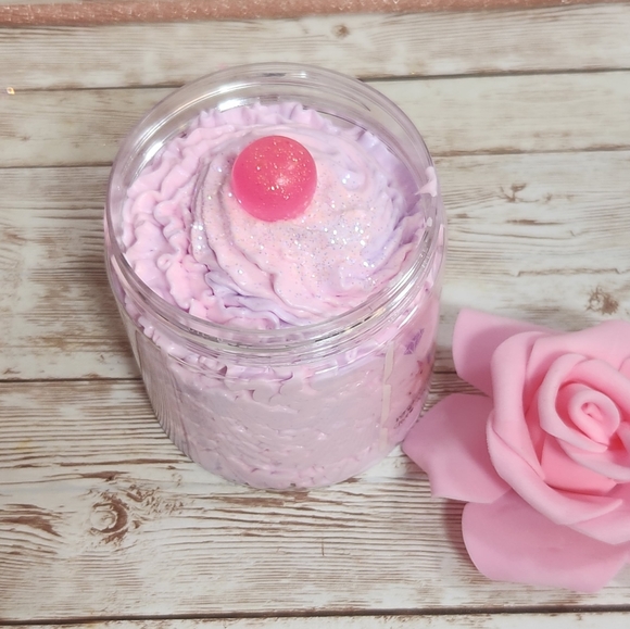 Cotton Candy Whipped Foaming Sugar Scrub. Exfoliating Body Wash & … - Picture 4 of 7